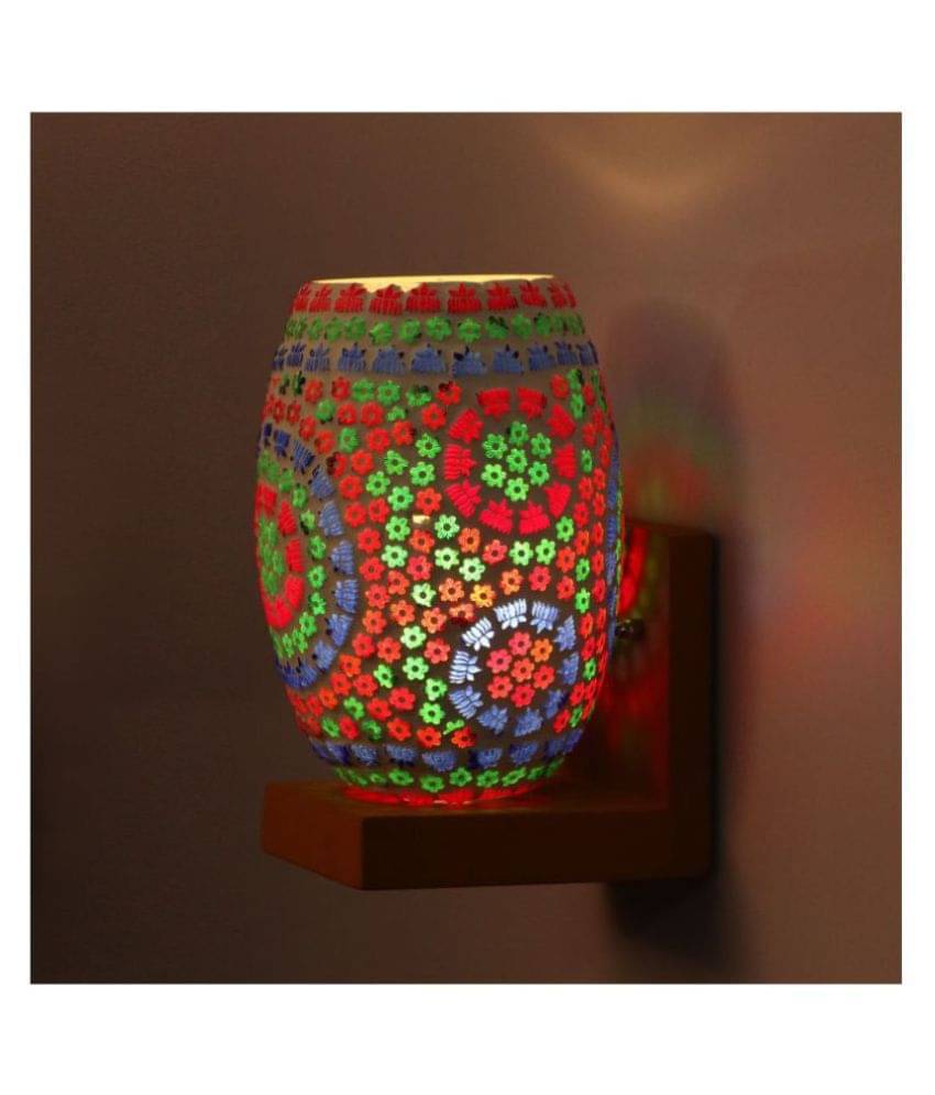     			Somil Designer Wall Chair Night Lamp Multi - Pack of 1