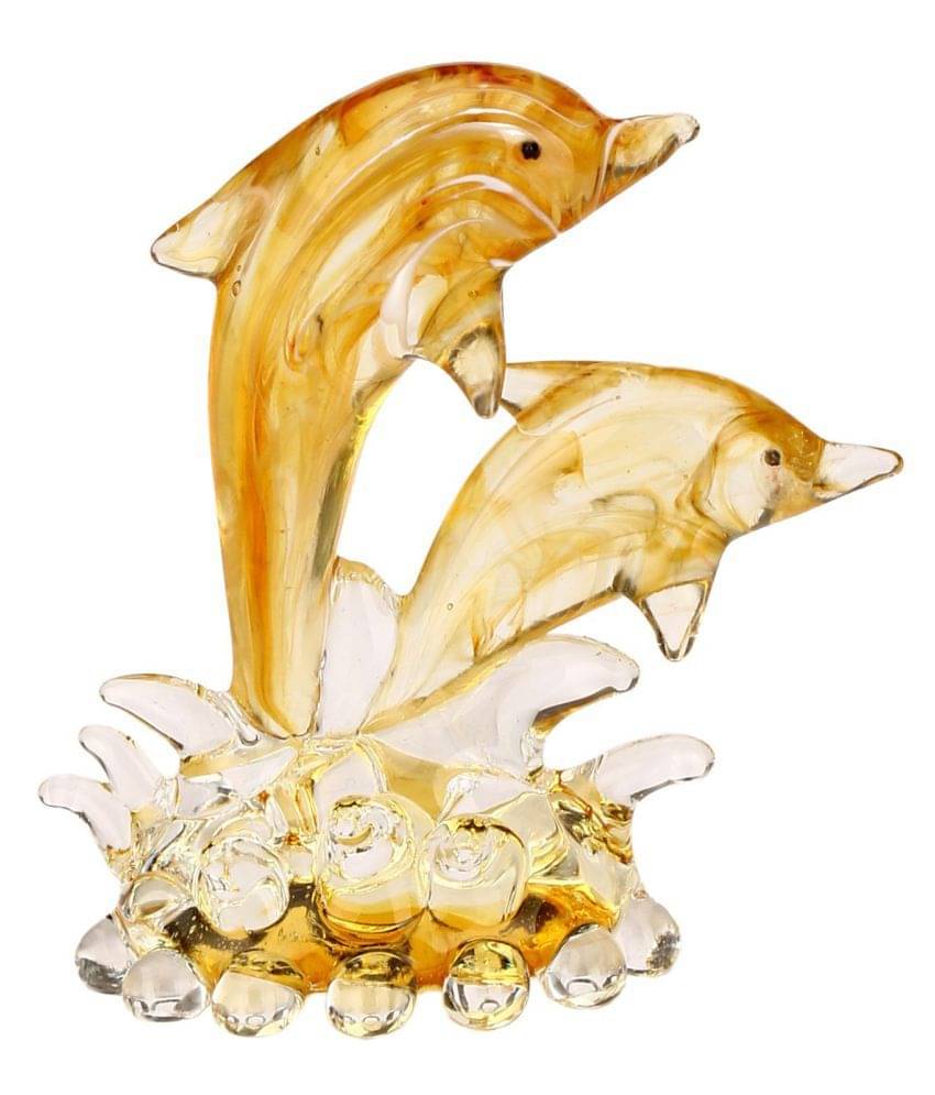     			AFAST Multicolour Glass Handicraft Showpiece - Pack of 1