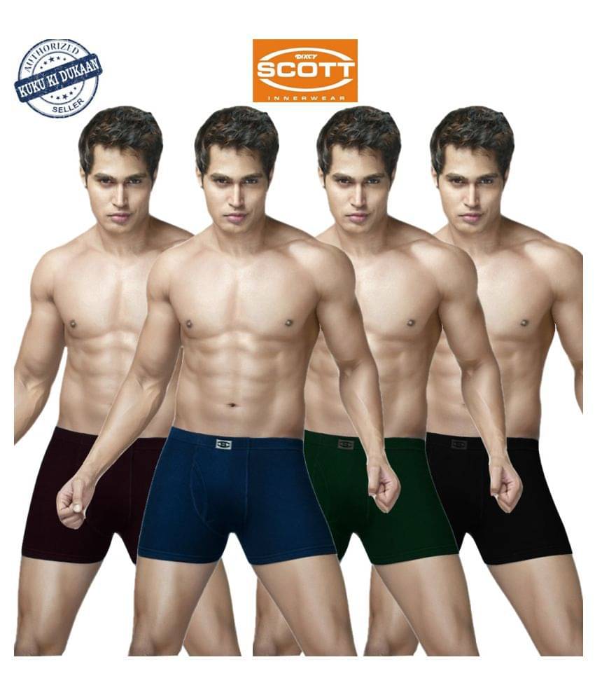 Dixcy Multi Trunk Pack of 4 Dixcy Multi Trunk Pack of 4