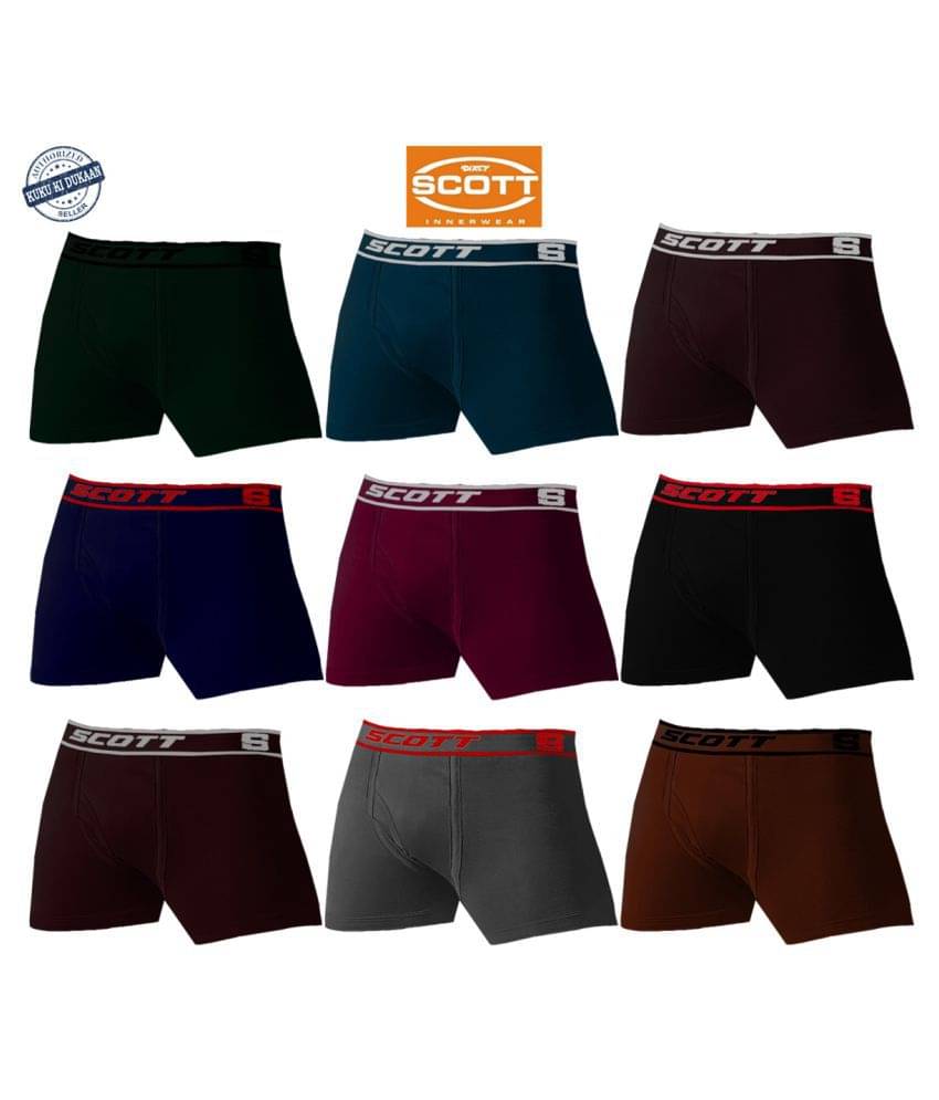 Dixcy Multi Trunk Pack of 9 Dixcy Multi Trunk Pack of 9