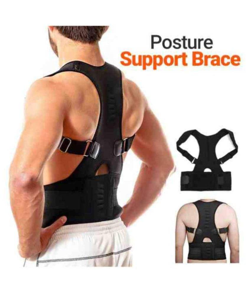 Rudra Empire Real Doctors+ Posture Corrector Back Support Belt Free Size Rudra Empire Real Doctors+ Posture Corrector Back Support Belt Free Size