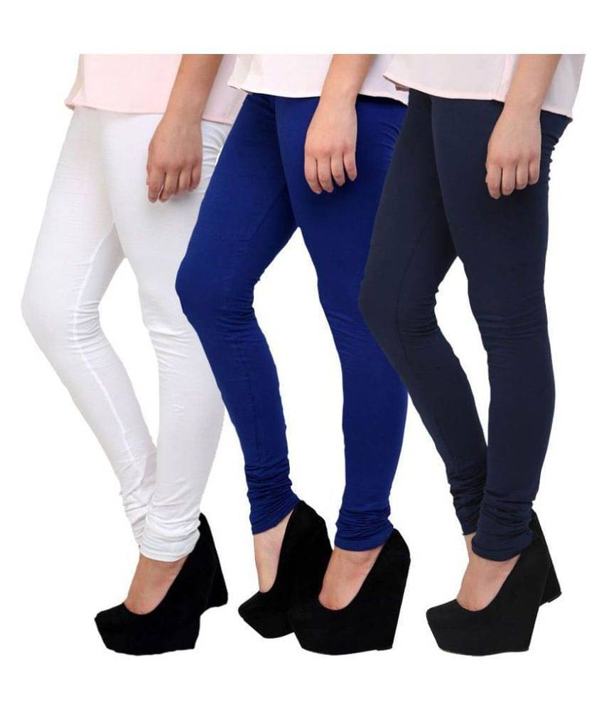     			Famaya Cotton Pack of 3 Leggings
