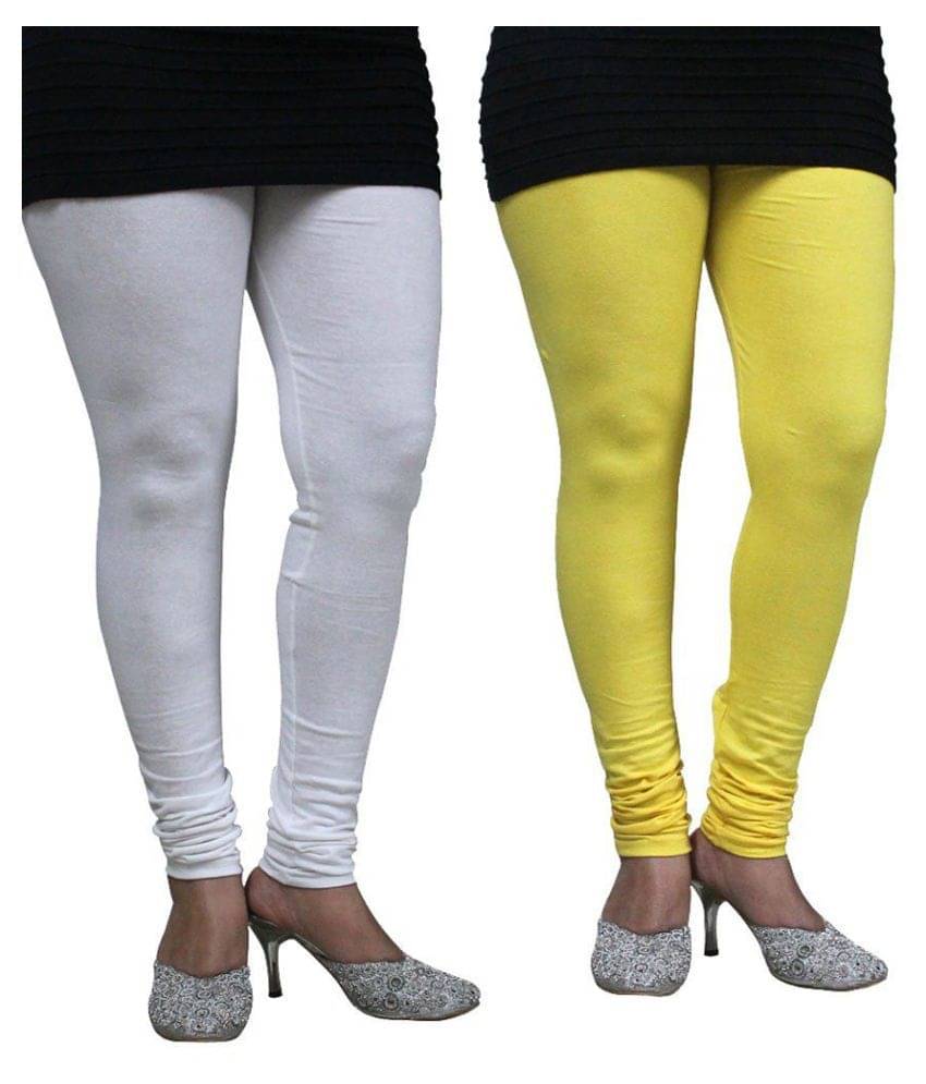     			FnMe Cotton Lycra Pack of 2 Leggings