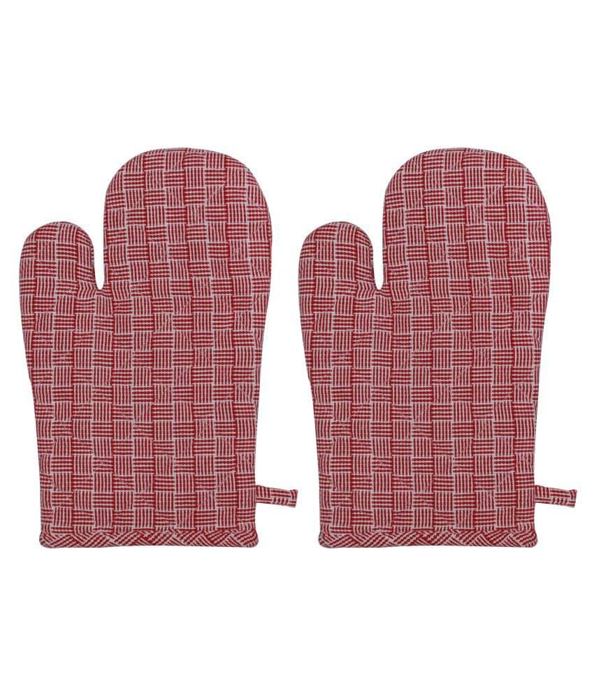     			Oasis Hometex Set of 2 Polyester Mittens