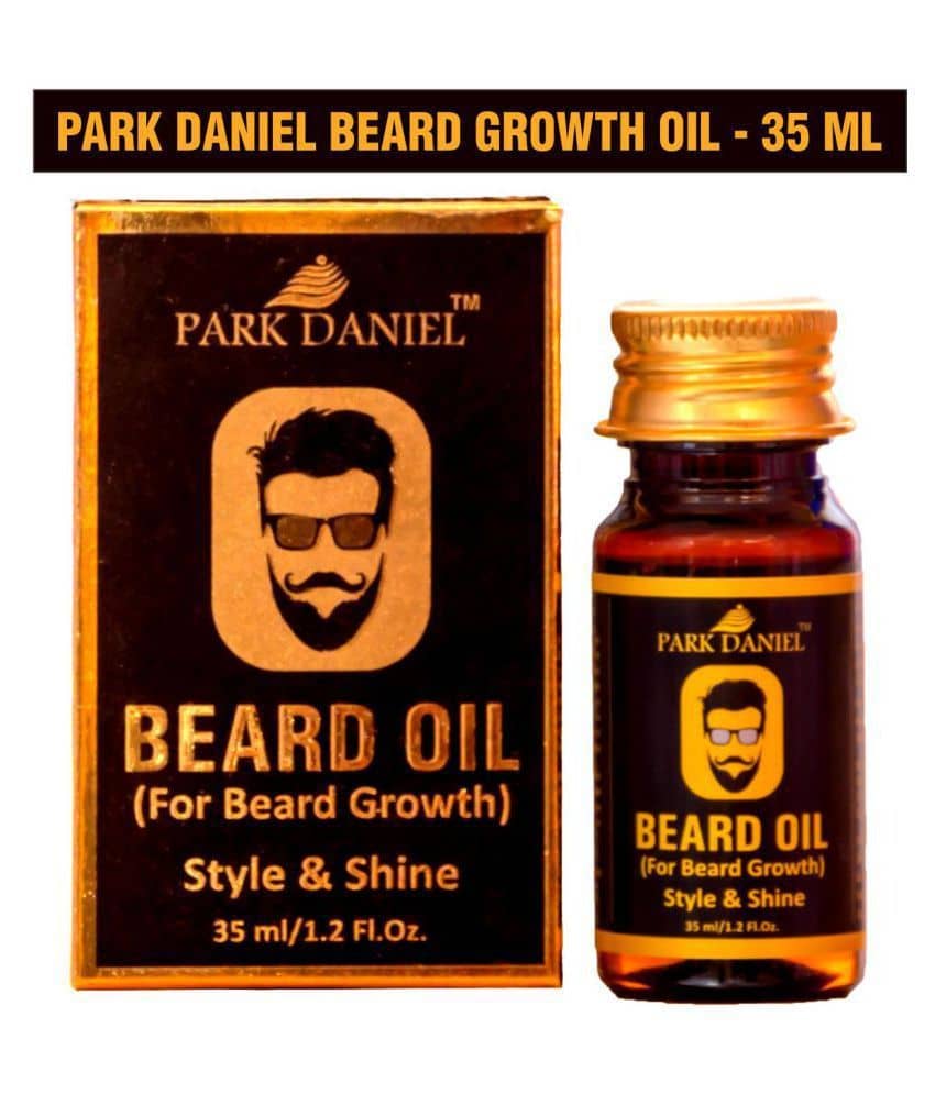 Park Daniel - 35mL Growth Increasing Beard Oil (Pack of 1) - Beard Care and Tools | Buy online on ZillyBuy