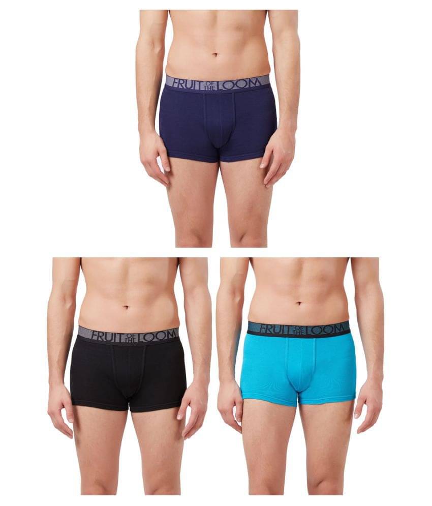     			Fruit Of The Loom Multi Trunk Pack of 3