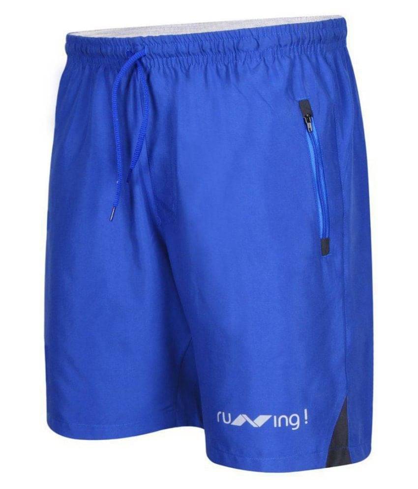     			Nivia Blue Running Shorts-n2037l9