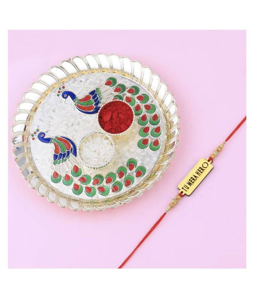 Rakhi Set Multicolour Pack of 1 Rakhi Set Multicolour Pack of 1