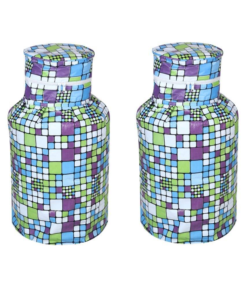 E-Retailer Set of 2 PVC Multi Cylinder Cover E-Retailer Set of 2 PVC Multi Cylinder Cover
