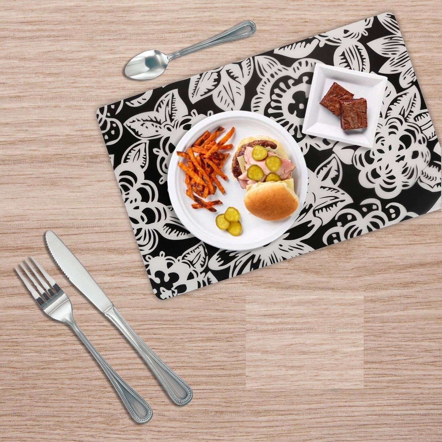 E-Retailer Set of 6 PVC Table Mats E-Retailer Set of 6 PVC Table Mats