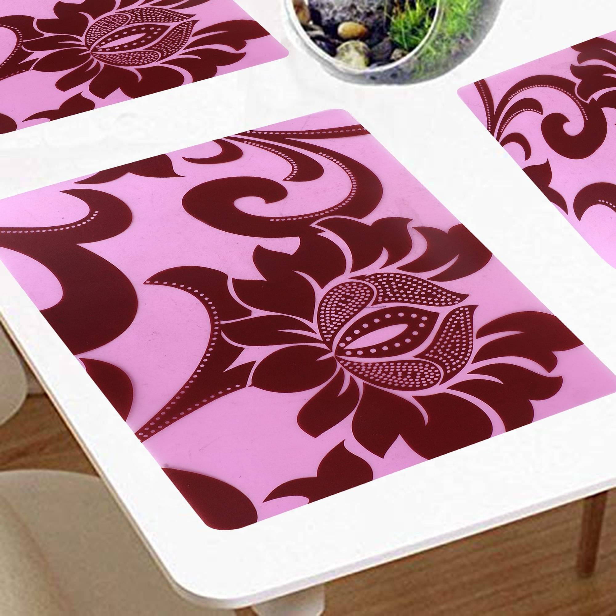     			E-Retailer Set of 6 PVC Table Mats