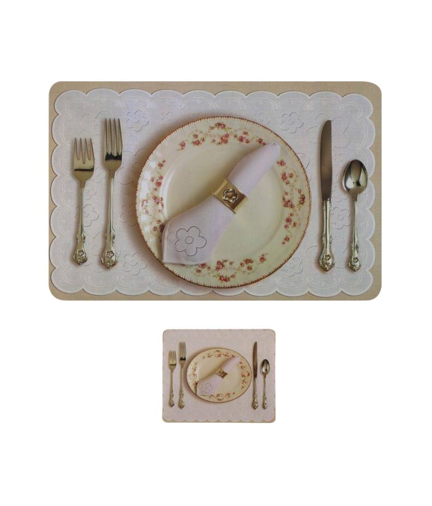 E-Retailer Set of 6 PVC Table Mats E-Retailer Set of 6 PVC Table Mats