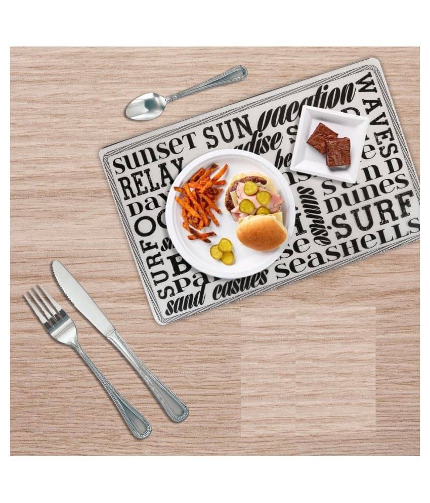 E-Retailer Set of 6 PVC Table Mats E-Retailer Set of 6 PVC Table Mats