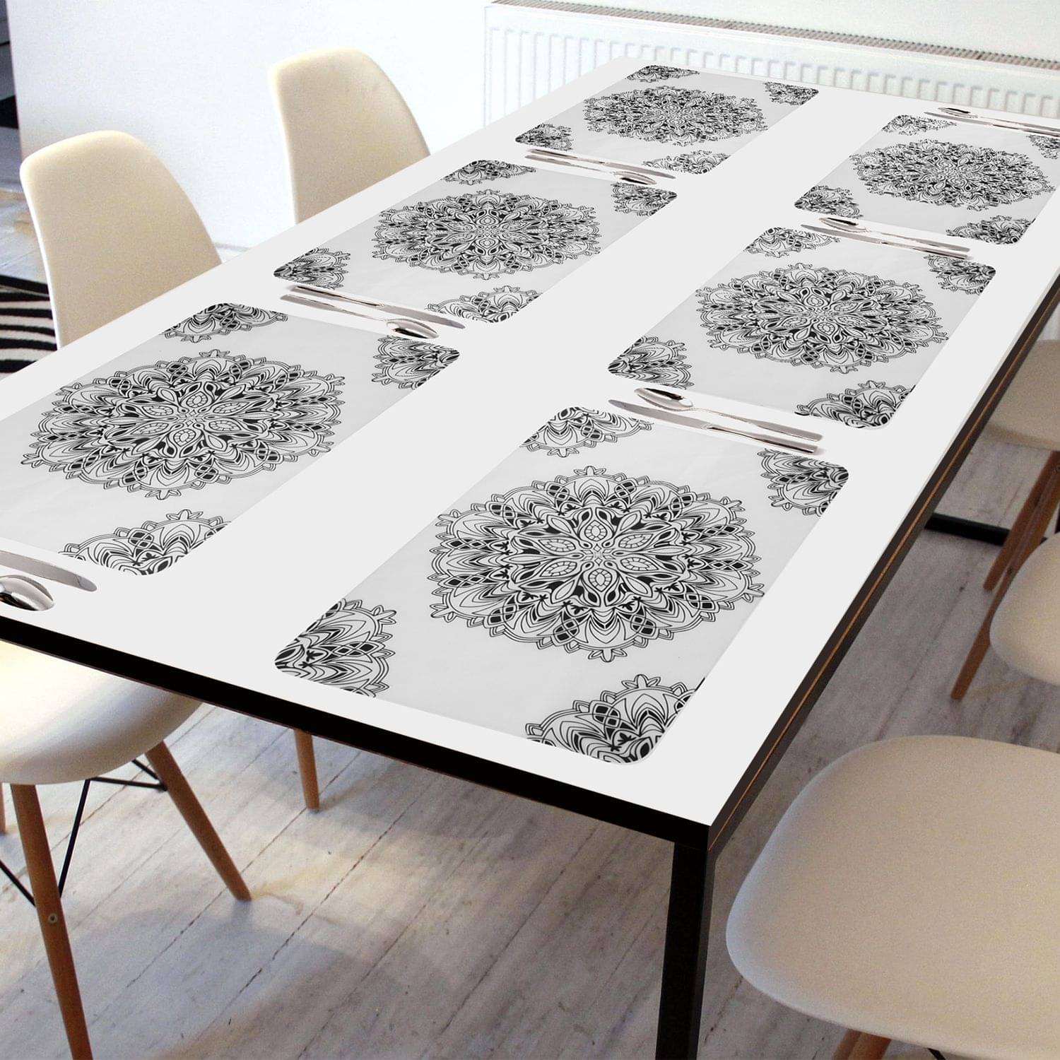 E-Retailer Set of 6 PVC Table Mats     			E-Retailer Set of 6 PVC Table Mats