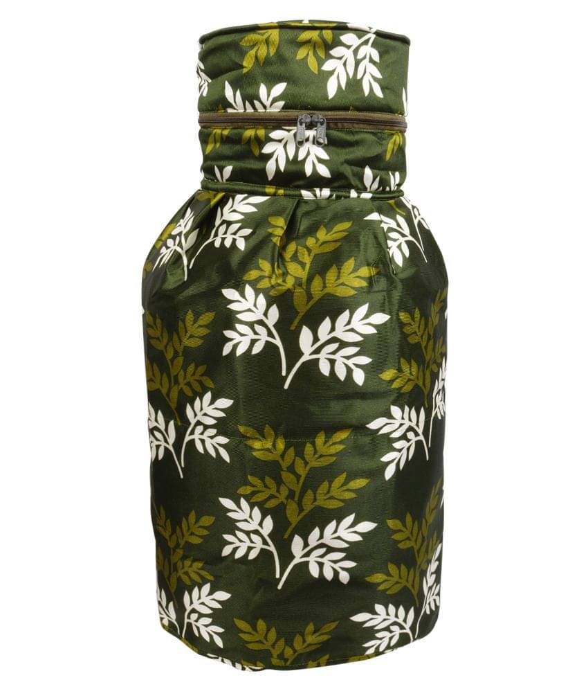 E-Retailer Single Polyester Green Cylinder Cover E-Retailer Single Polyester Green Cylinder Cover