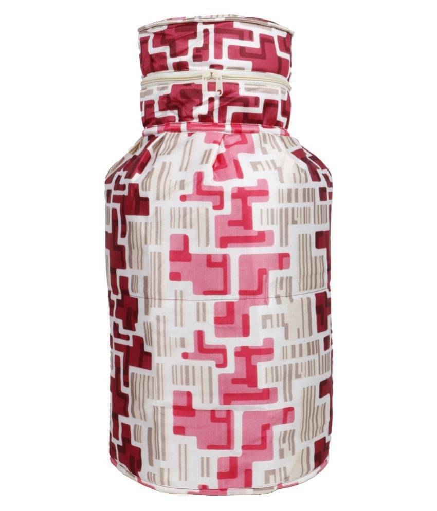 E-Retailer Single Polyester Red Cylinder Cover E-Retailer Single Polyester Red Cylinder Cover
