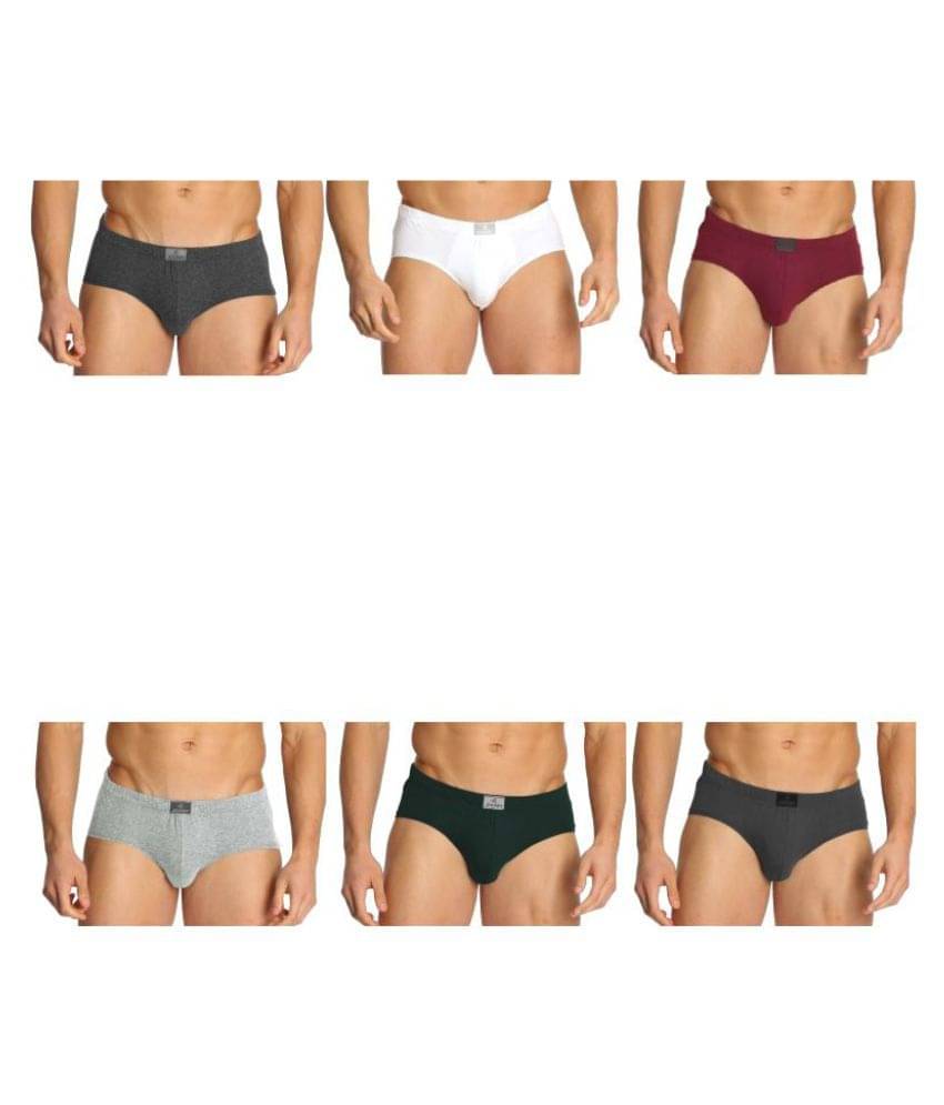 Jockey Multi Brief Pack of 6 Jockey Multi Brief Pack of 6