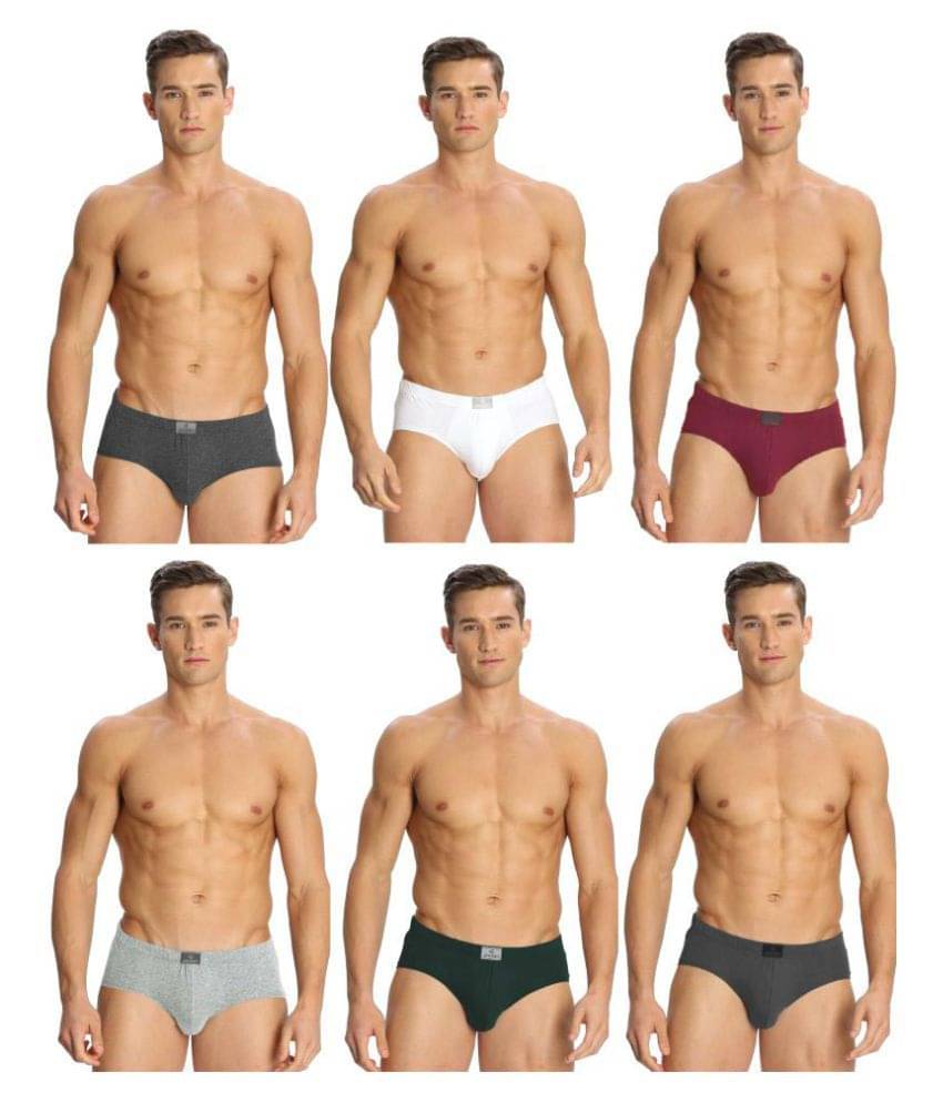 Jockey Multi Brief Pack of 6 Jockey Multi Brief Pack of 6
