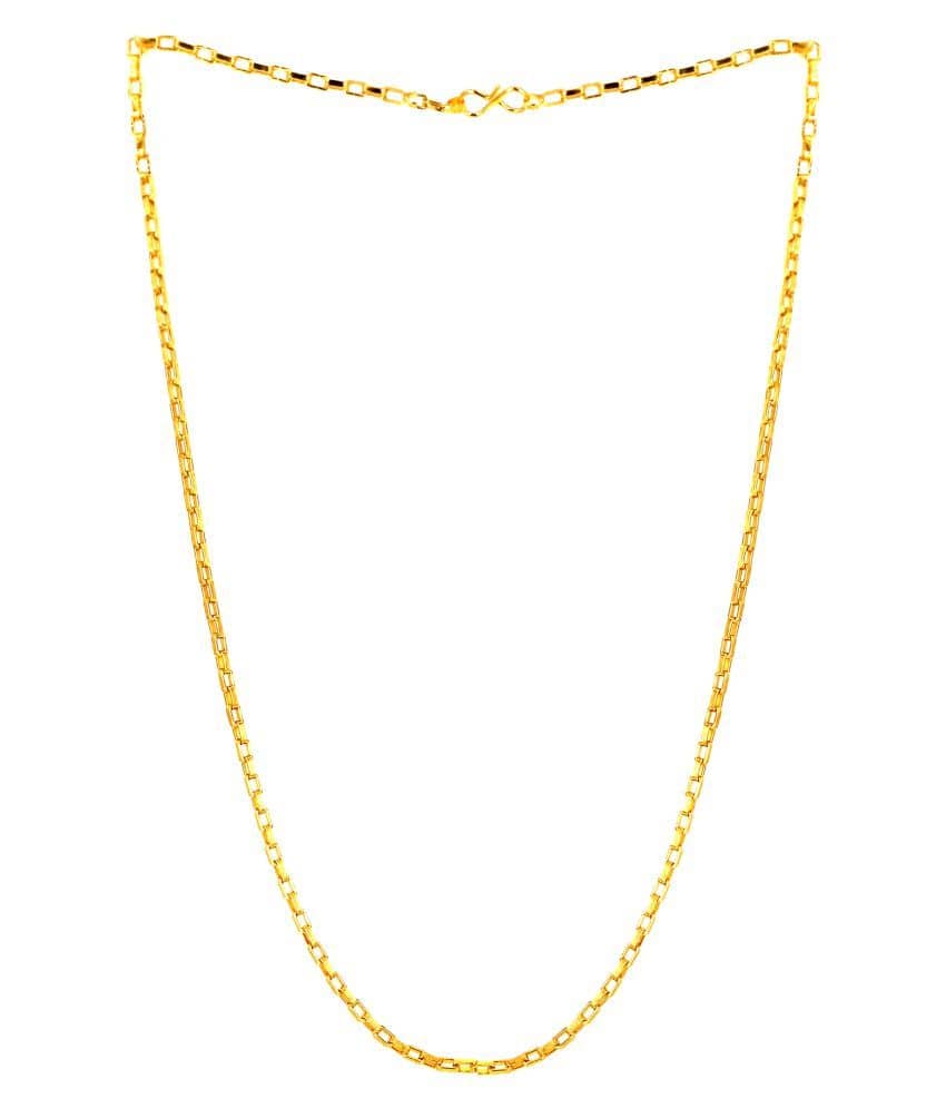 shankhraj mall Gold Plated Chain ( Set of 1 )