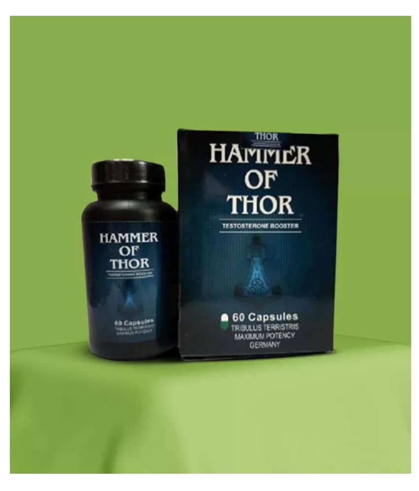 Hammer Of Thor - Complément Alimentaire Pour La Santé Masculine, 60 Capsules