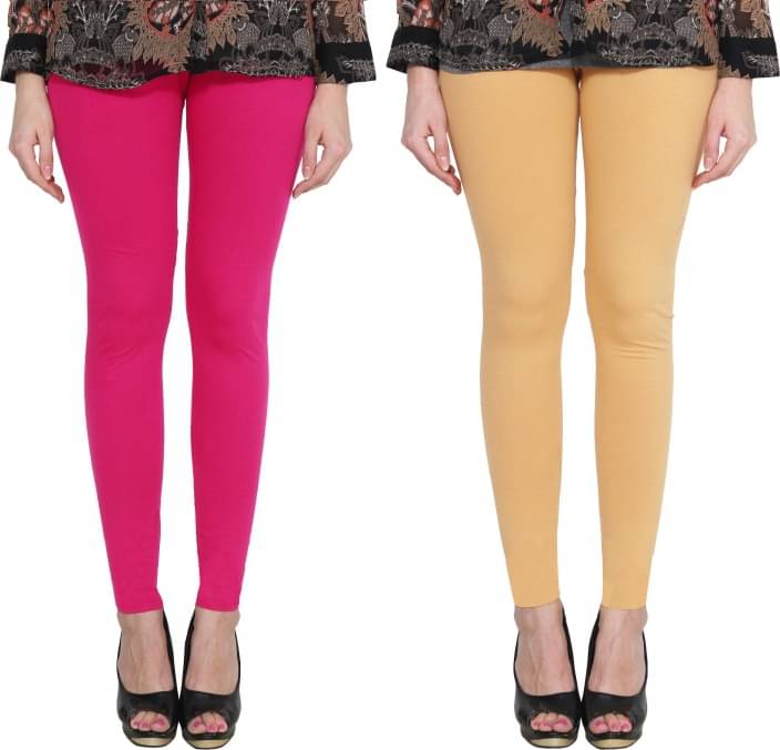     			Robin Romeo Cotton Lycra Pack of 2 Leggings