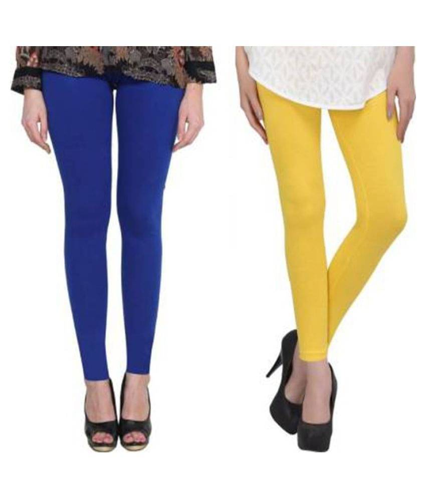     			Robin Romeo Cotton Lycra Pack of 2 Leggings