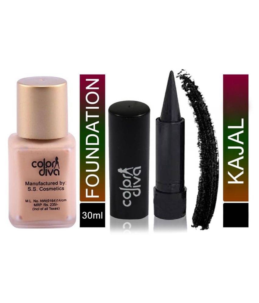     			Adbeni Color Diva Foundation With Kajal GC-937 Makeup Kit 35