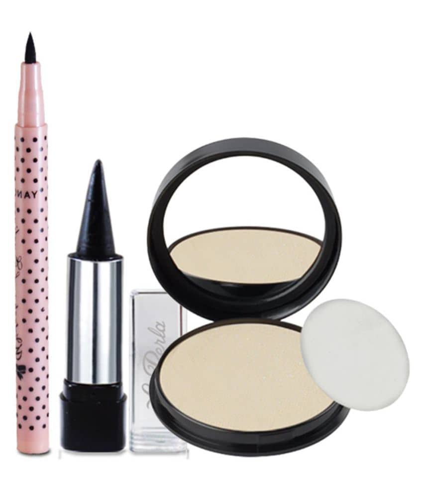 Adbeni Daily Care Makeup Compact Powder, Eyeliner With Kajal GC-926 Makeup Kit 31