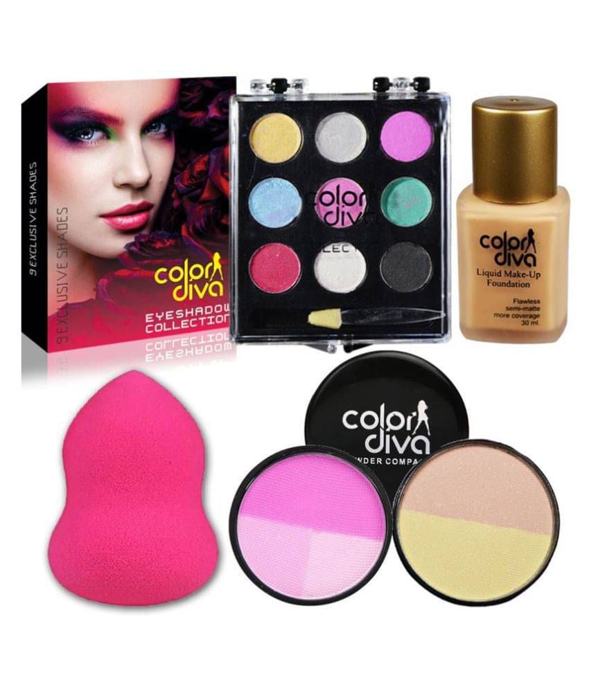 Adbeni Face & Eye Tuning Combo Makeup Pack & Eyeshadow, Foundation Makeup Kit 100 Adbeni Face & Eye Tuning Combo Makeup Pack & Eyeshadow, Foundation Makeup Kit 100