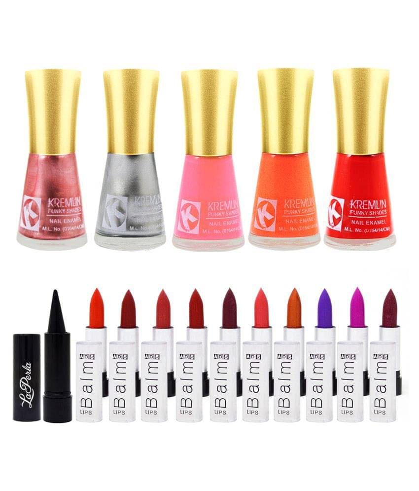     			Adbeni Stylish DIY Makeup Combo, Set of 16, GC1068 Makeup Kit 55