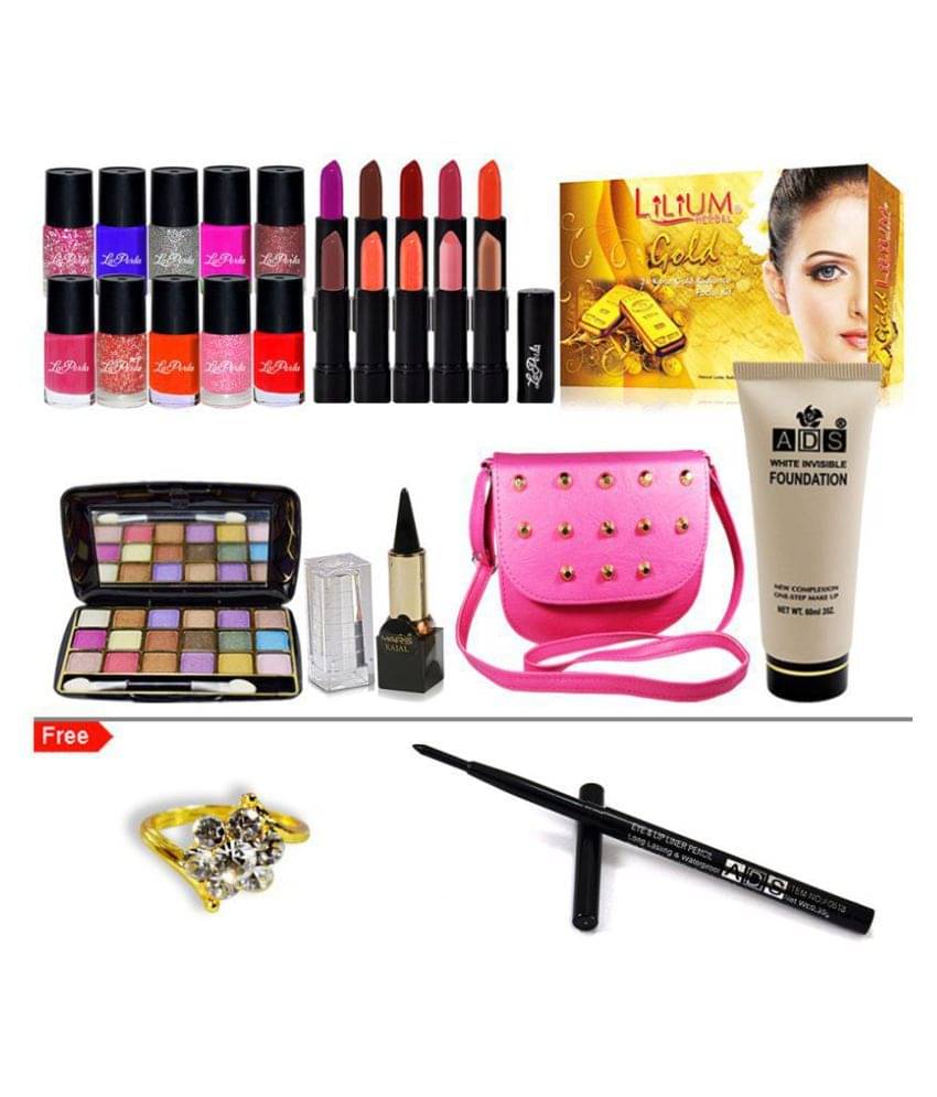     			Adbeni Super Saver Bazar Combo Makeup Sets Pack of 27 Makeup Kit 300