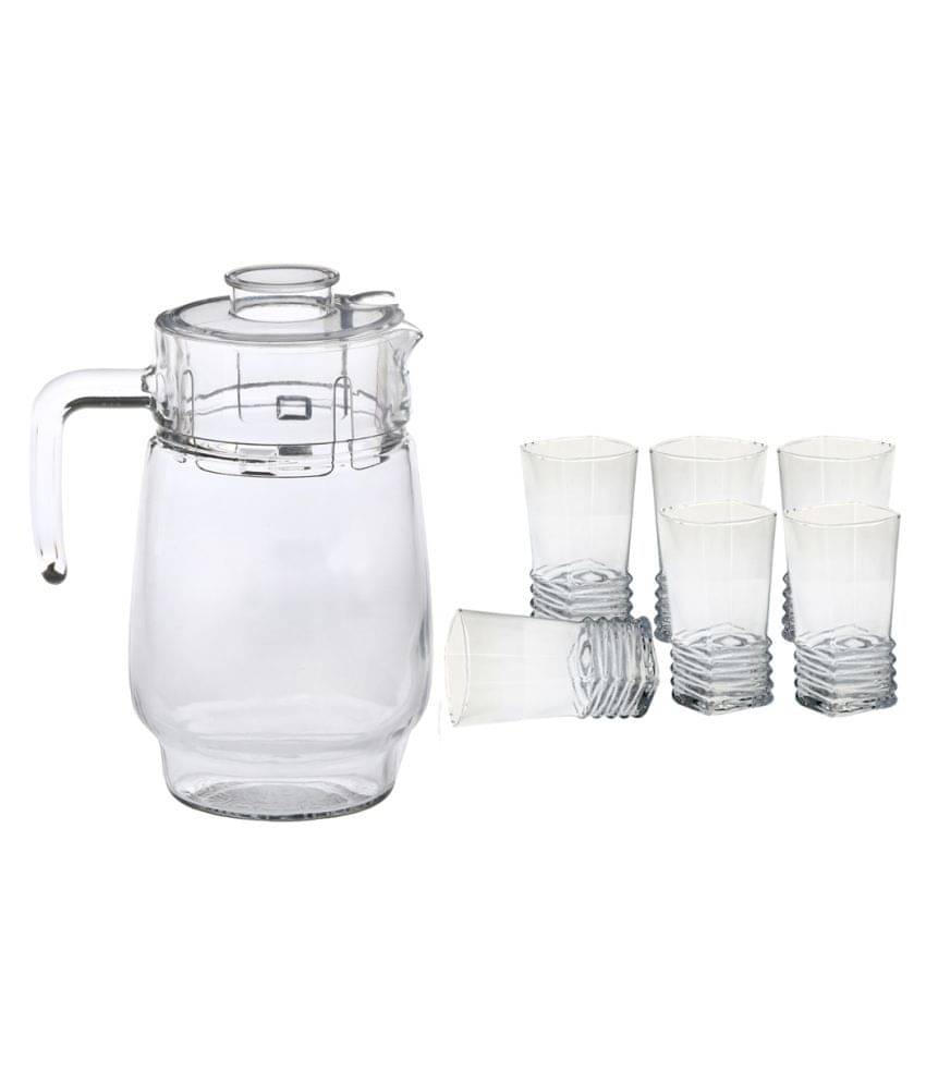     			Somil Glass 1750 ml Jug & Glass Sets