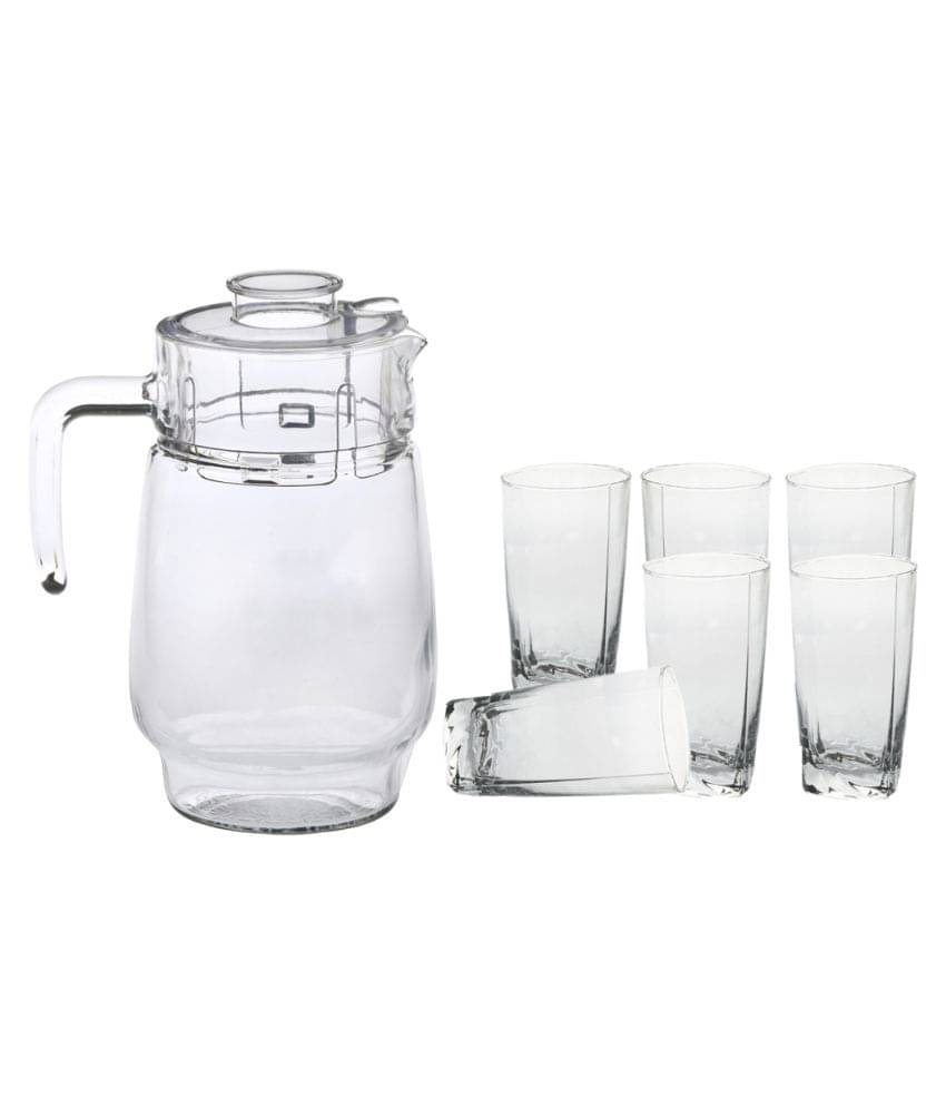     			Somil Glass 1750 ml Jug & Glass Sets