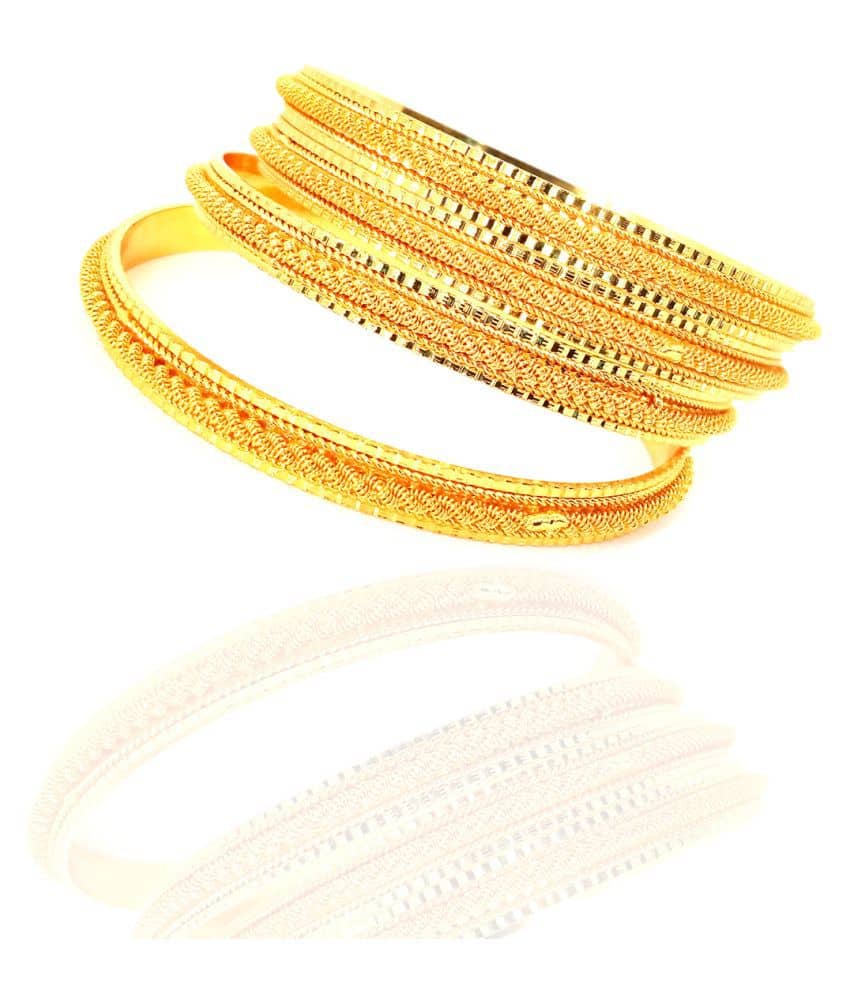 shankhraj mall Gold Bangle ( Pack of 1 ) - Bangles & Bracelets | Buy online on ZillyBuy