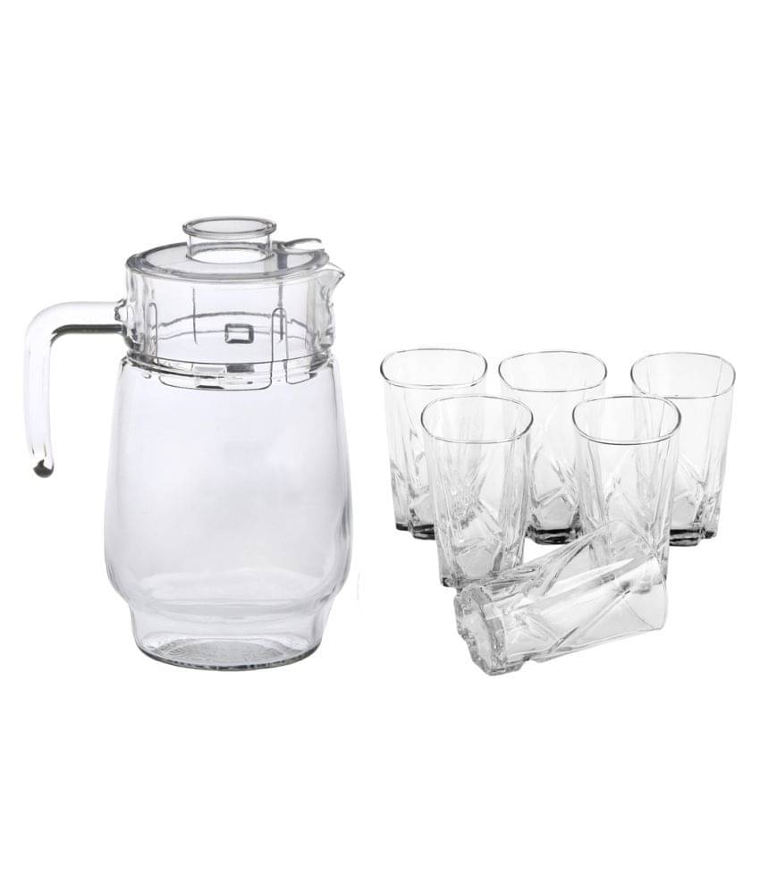     			Somil Glass 1750 ml Jug & Glass Sets