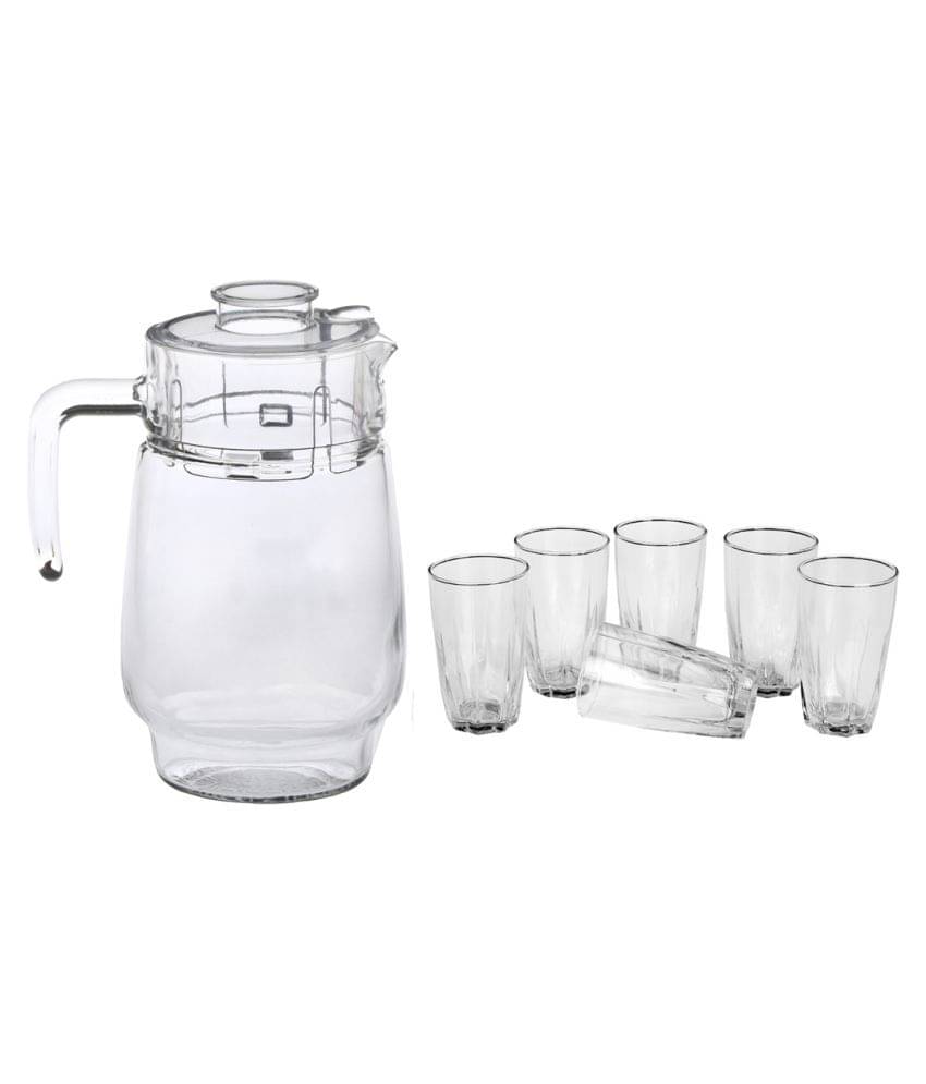     			Somil Glass 1750 ml Jug & Glass Sets