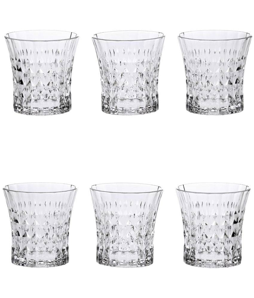     			Afast Whisky  Glasses Set,  200 ML - (Pack Of 6)