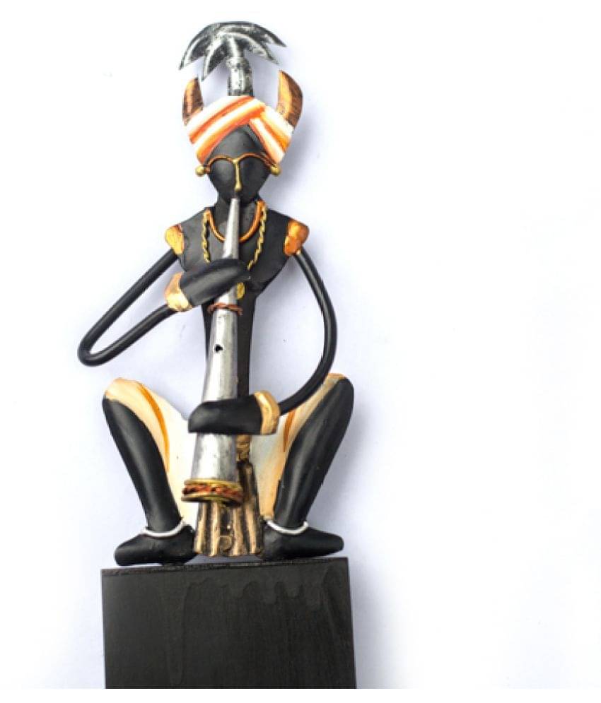Olha-O | Ethnic Gifting Multicolour Iron Handicraft Showpiece - Pack of 1 Olha-O | Ethnic Gifting Multicolour Iron Handicraft Showpiece - Pack of 1