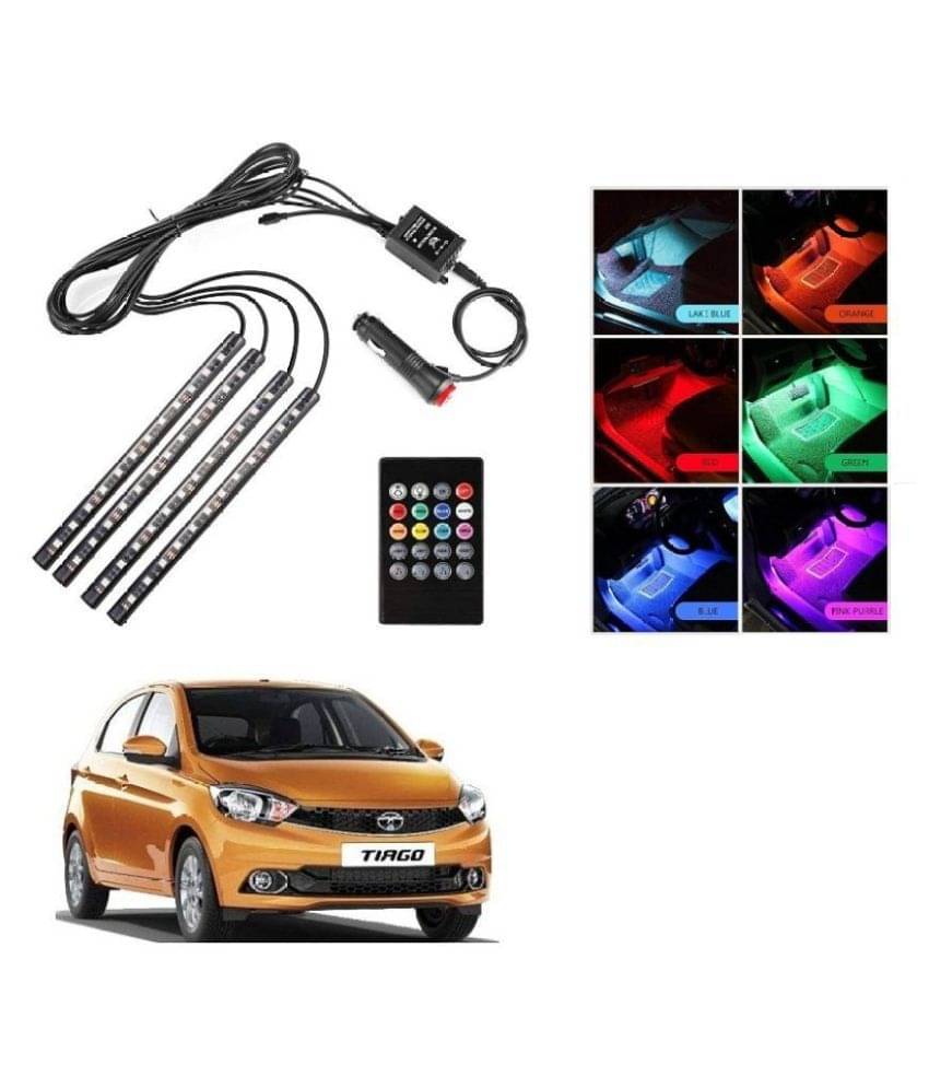 AutoRight Atmosphere Light LED Wireless Remote Music Controller Car Interior Strip Light Lamp Kit For Tata Tiago AutoRight Atmosphere Light LED Wireless Remote Music Controller Car Interior Strip Light Lamp Kit For Tata Tiago
