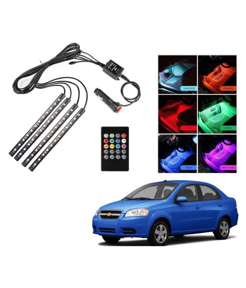 AutoRight Atmosphere Light LED Wireless Remote Music Controller Car Interior Strip Light Lamp Kit For Chevrolet Aveo AutoRight Atmosphere Light LED Wireless Remote Music Controller Car Interior Strip Light Lamp Kit For Chevrolet Aveo