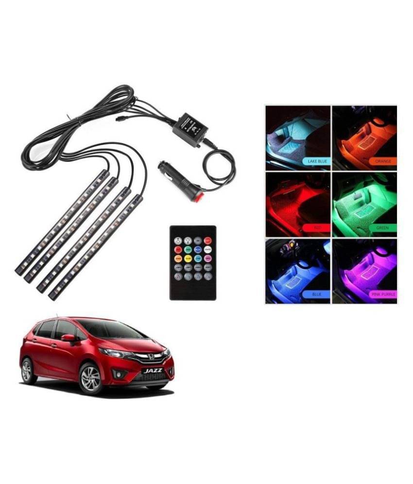 AutoRight Atmosphere Light LED Wireless Remote Music Controller Car Interior Strip Light Lamp Kit For Honda Jazz AutoRight Atmosphere Light LED Wireless Remote Music Controller Car Interior Strip Light Lamp Kit For Honda Jazz