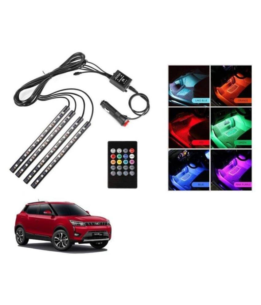 AutoRight Atmosphere Light LED Wireless Remote Music Controller Car Interior Strip Light Lamp Kit For Mahindra XUV 300 AutoRight Atmosphere Light LED Wireless Remote Music Controller Car Interior Strip Light Lamp Kit For Mahindra XUV 300