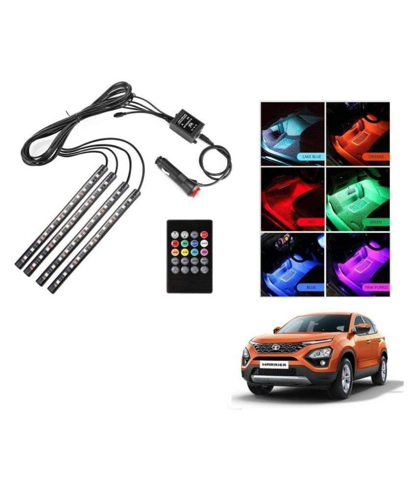 AutoRight Atmosphere Light LED Wireless Remote Music Controller Car Interior Strip Light Lamp Kit For Tata Harrier AutoRight Atmosphere Light LED Wireless Remote Music Controller Car Interior Strip Light Lamp Kit For Tata Harrier