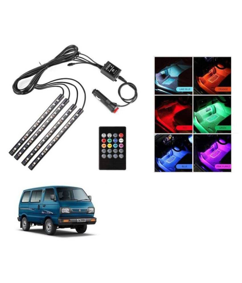 AutoRight Atmosphere Light LED Wireless Remote Music Controller Car Interior Strip Light Lamp Kit For Maruti Suzuki Omni AutoRight Atmosphere Light LED Wireless Remote Music Controller Car Interior Strip Light Lamp Kit For Maruti Suzuki Omni