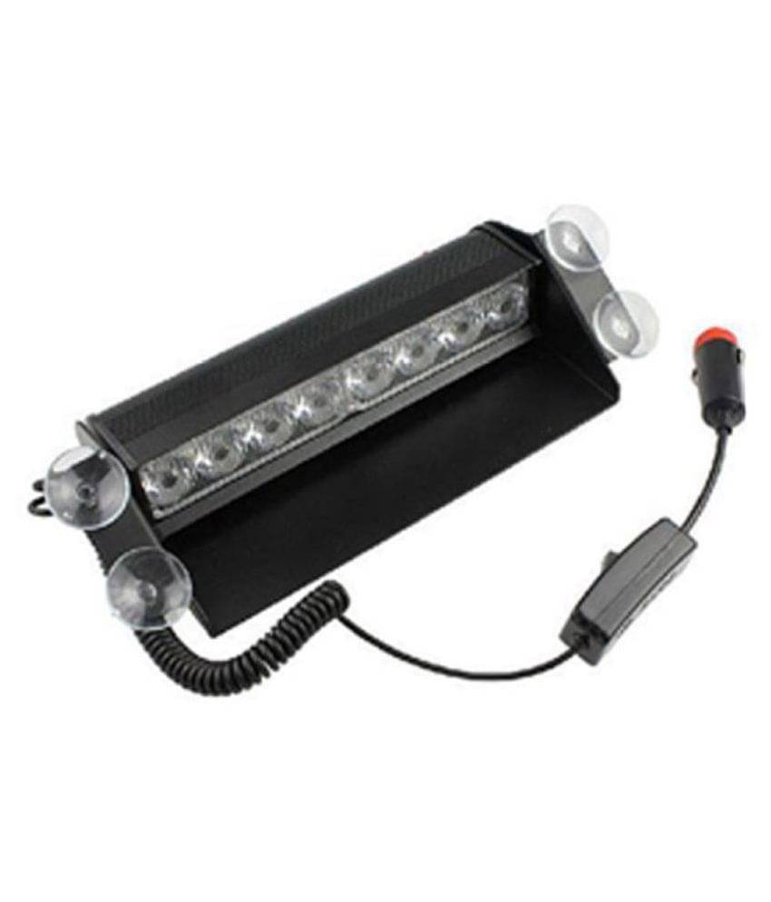     			AutoRight Multicolour Metal Car Dash Strobe Flash Light