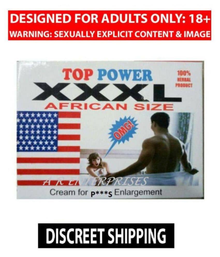 Top Power Cream Increase Penis Size - XXXL African size