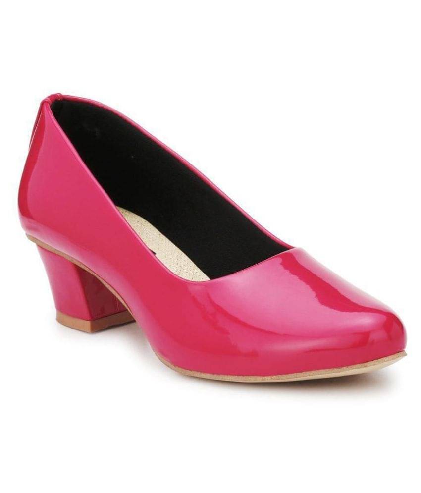 Rimezs - Pink Women's Pumps Heels Rimezs - Pink Women's Pumps Heels