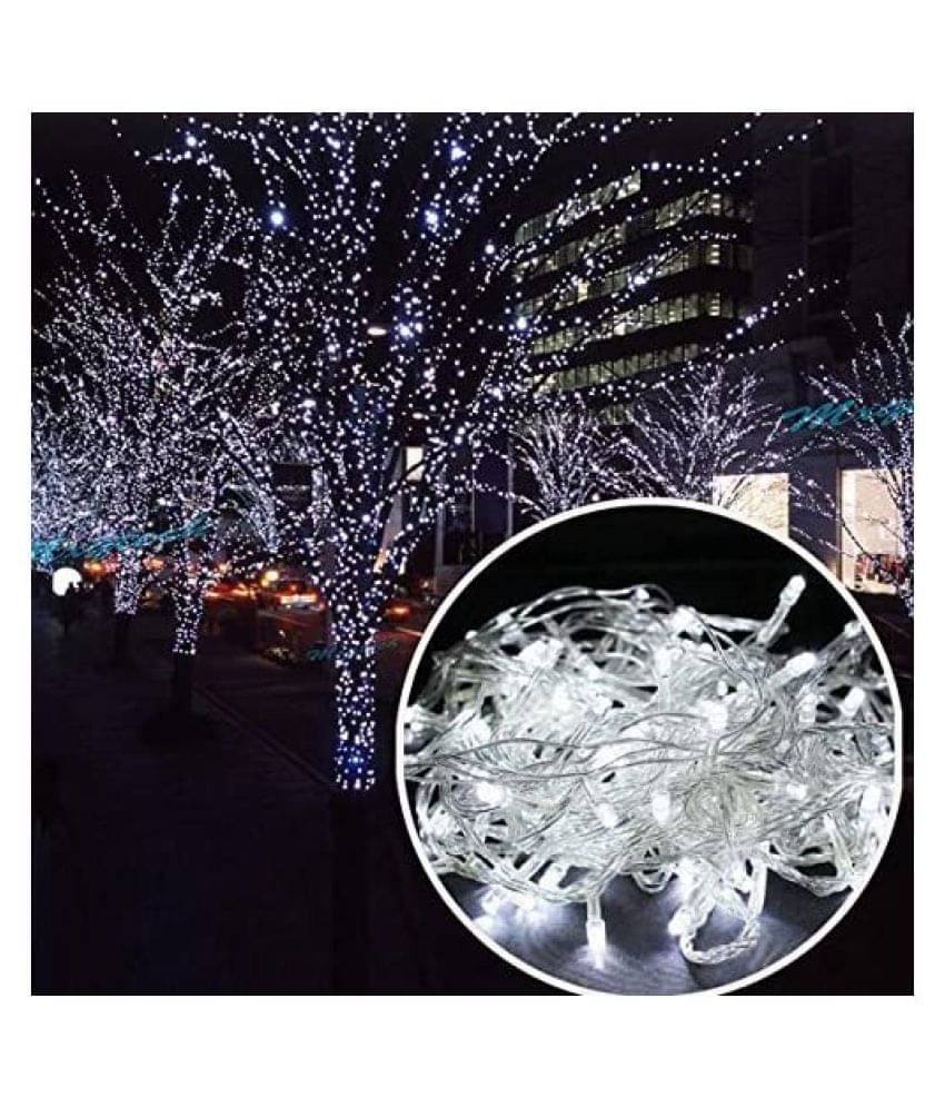     			Emm Emm Finest 40 Feet Pure White Led String Lights White
