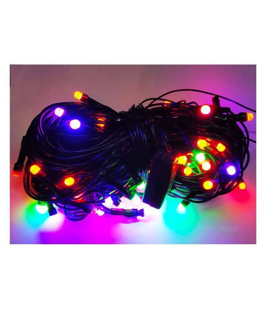 EmmEmm 18Mtr Frosted Led Diwali Ladi String Lights Multi - Electricals | Buy online on ZillyBuy