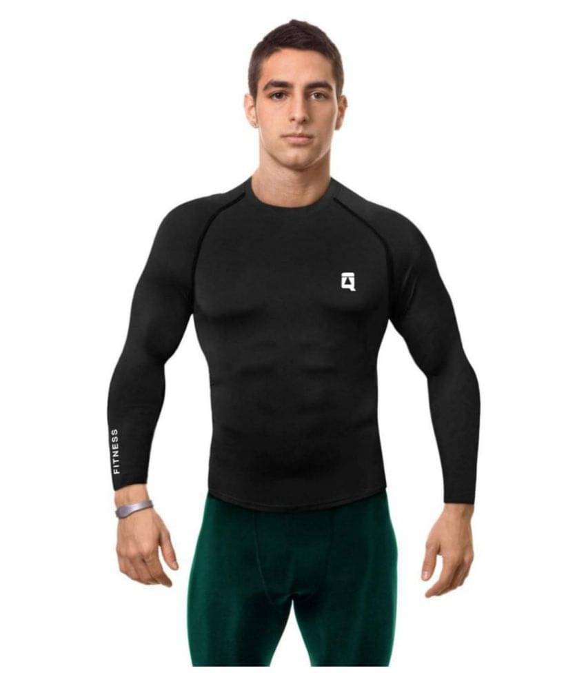     			QUADA Compression T-Shirt, Top Full Sleeve Plain Athletic Fit Multi Sports Cycling, Cricket, Football, Badminton, Gym, Fitness & Other Outdoor Inner Wear